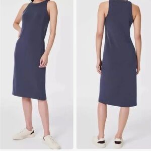 Spanx Air Essentials Sleeveless Navy Dress